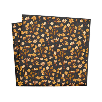 Midnight Floral Pocket Square