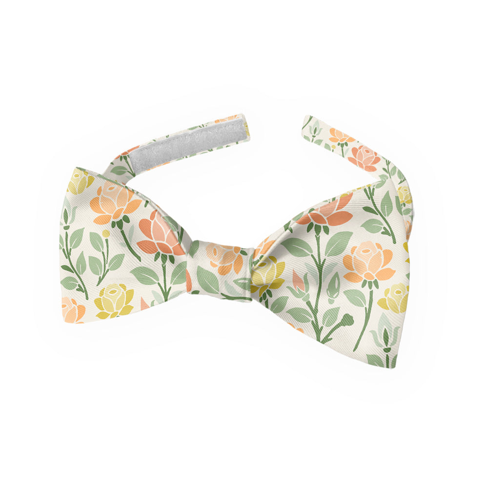 Midsummer Rose Bow Tie - Kids Bow TIe - Knotty Tie Co.