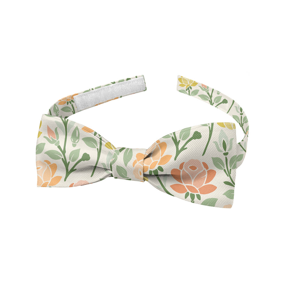Midsummer Rose Bow Tie - Baby Bow Tie - Knotty Tie Co.