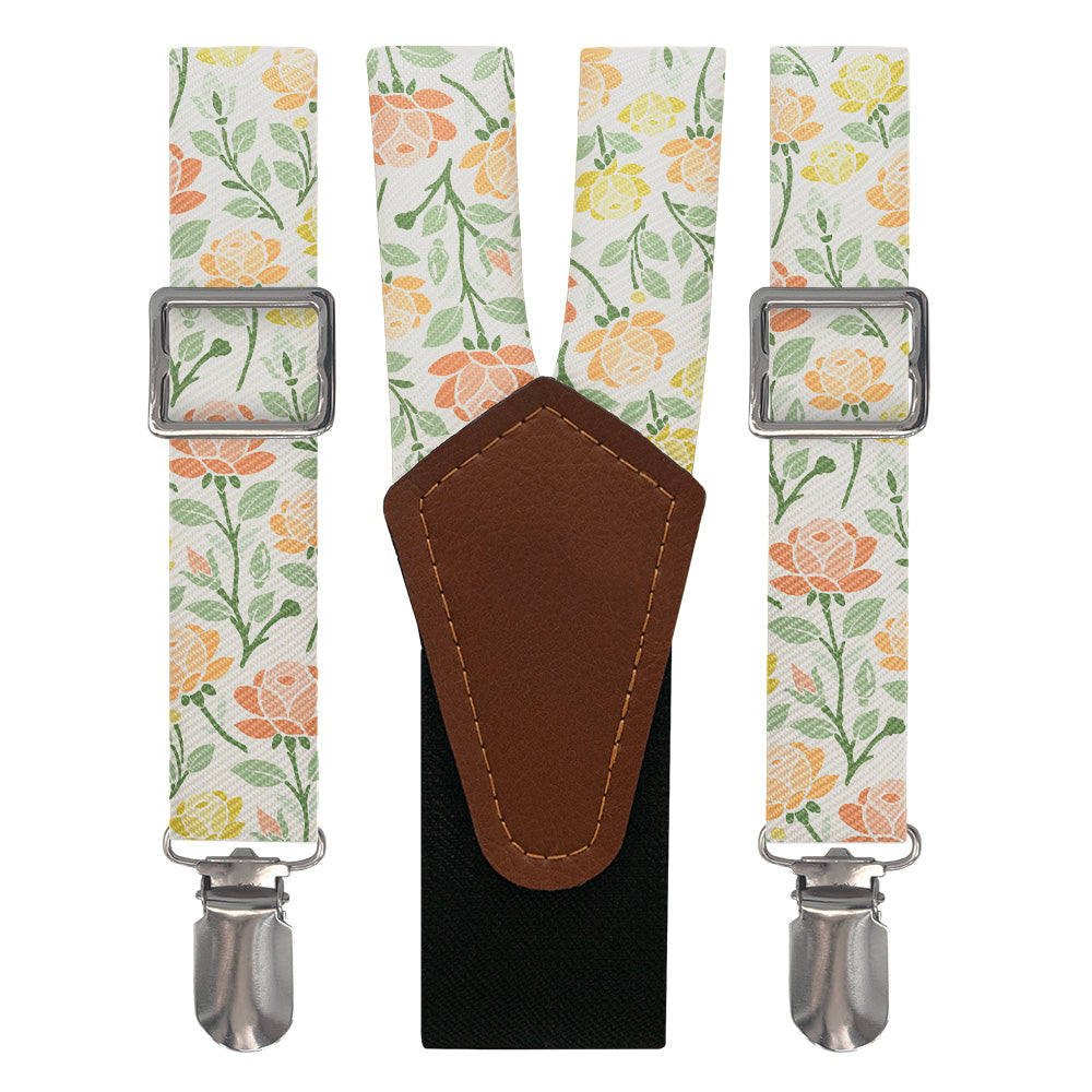Midsummer Rose Suspenders - Main View - Knotty Tie Co.