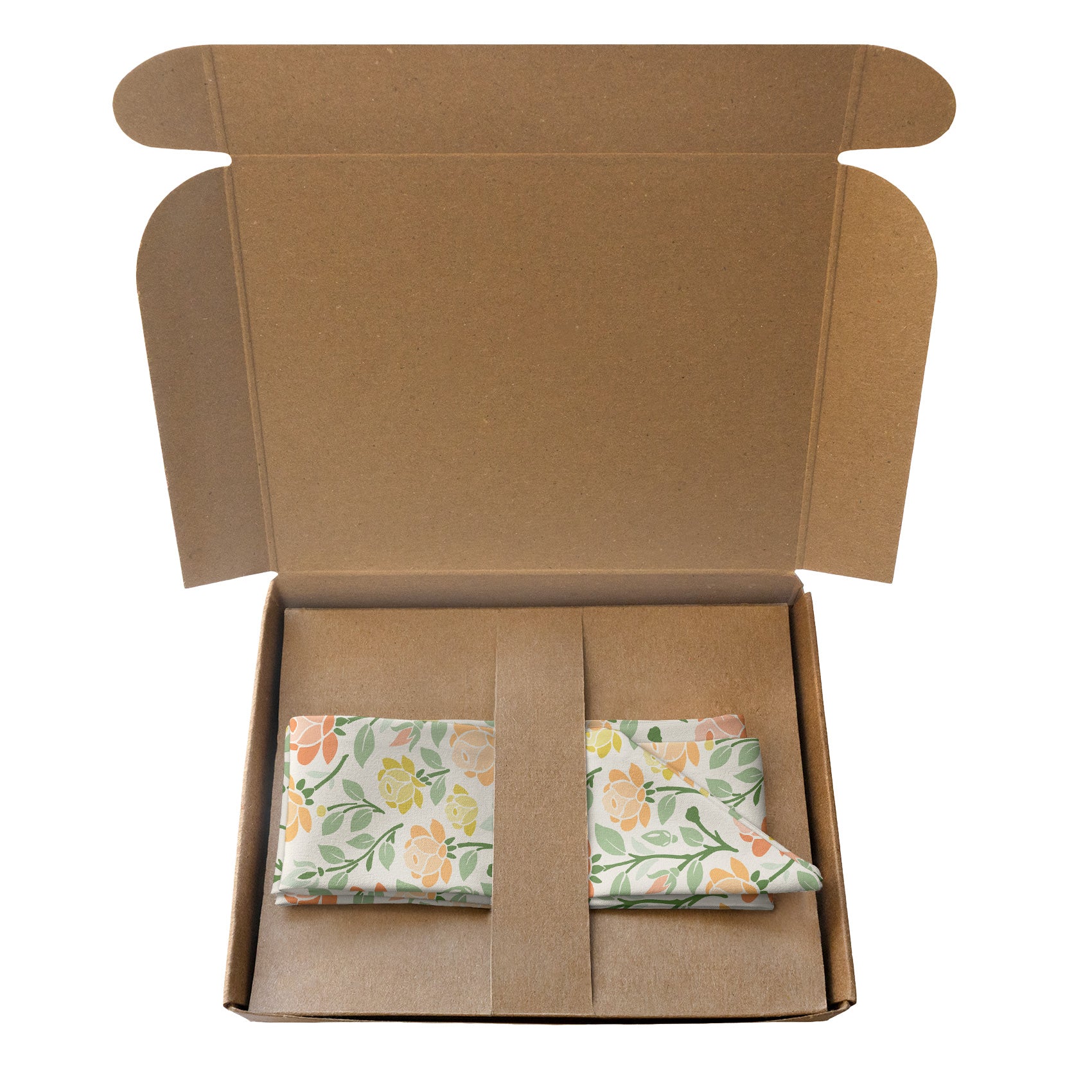 Midsummer Rose Hair Scarf - Packaging - Knotty Tie Co.