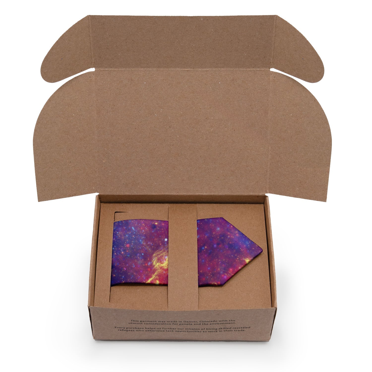 Milky Way Necktie - Packaging - Knotty Tie Co.