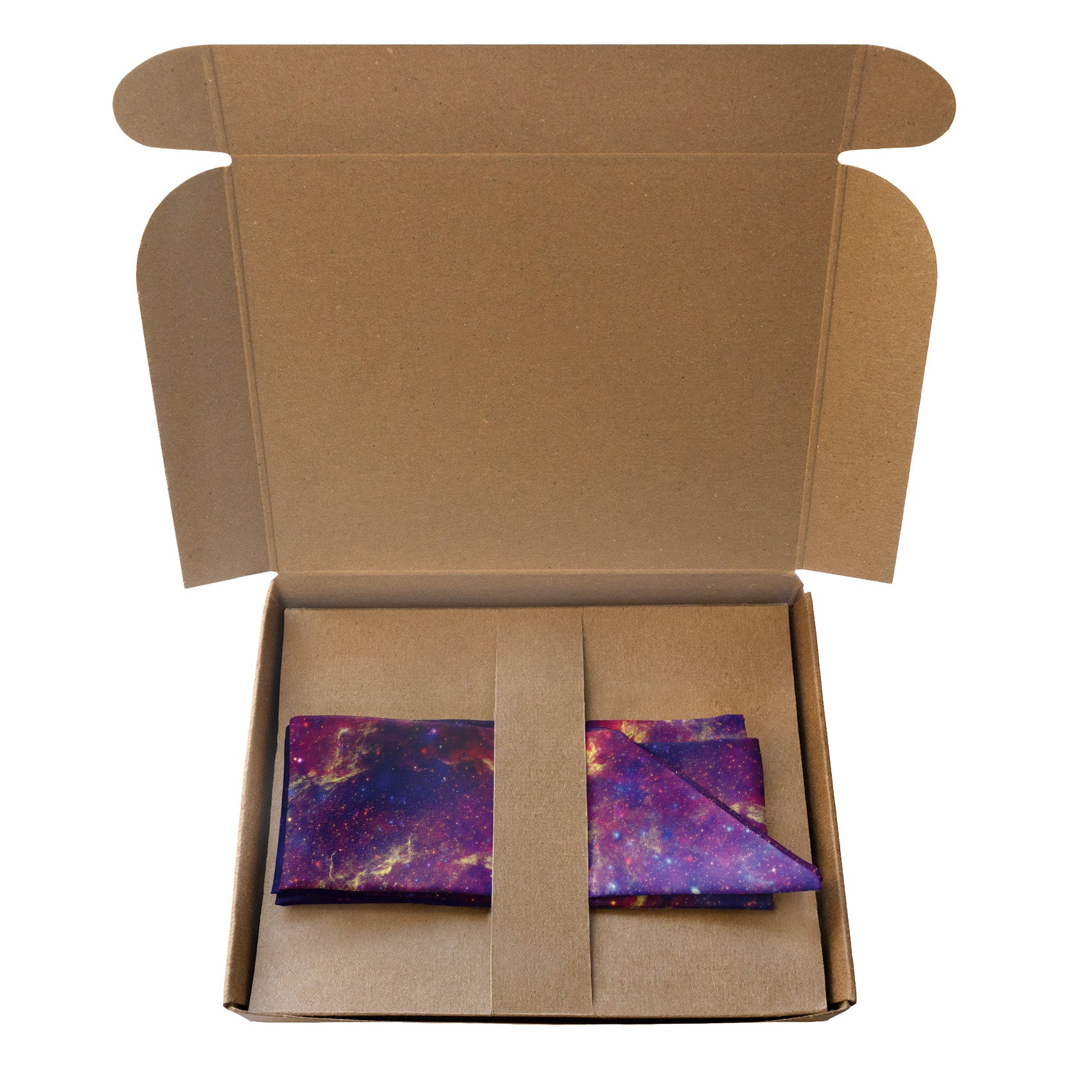 Milky Way Hair Scarf - Packaging - Knotty Tie Co.