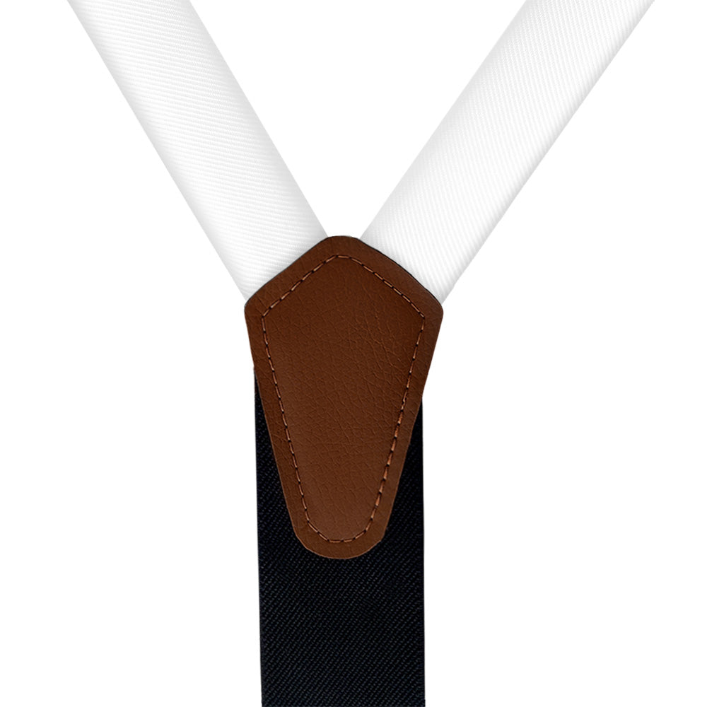 Milky Way Suspenders - Vegan Leather Y-Back - Knotty Tie Co.
