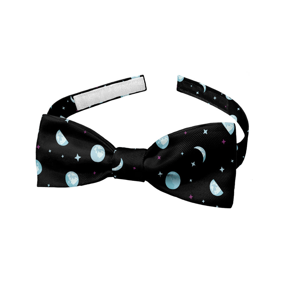 Mini Moons Space Bow Tie - Baby Bow Tie - Knotty Tie Co.
