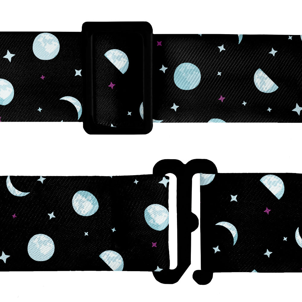 Mini Moons Space Bow Tie - Bow Tie Hardware - Knotty Tie Co.