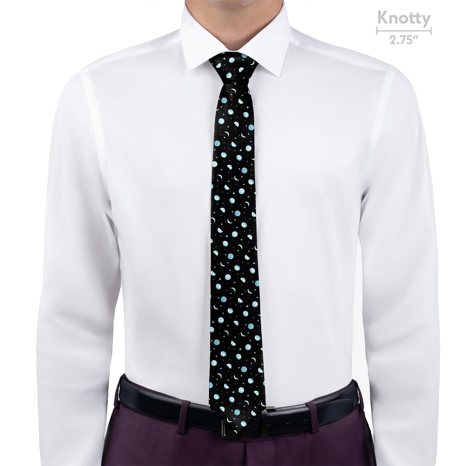 Mini Moons Space Necktie