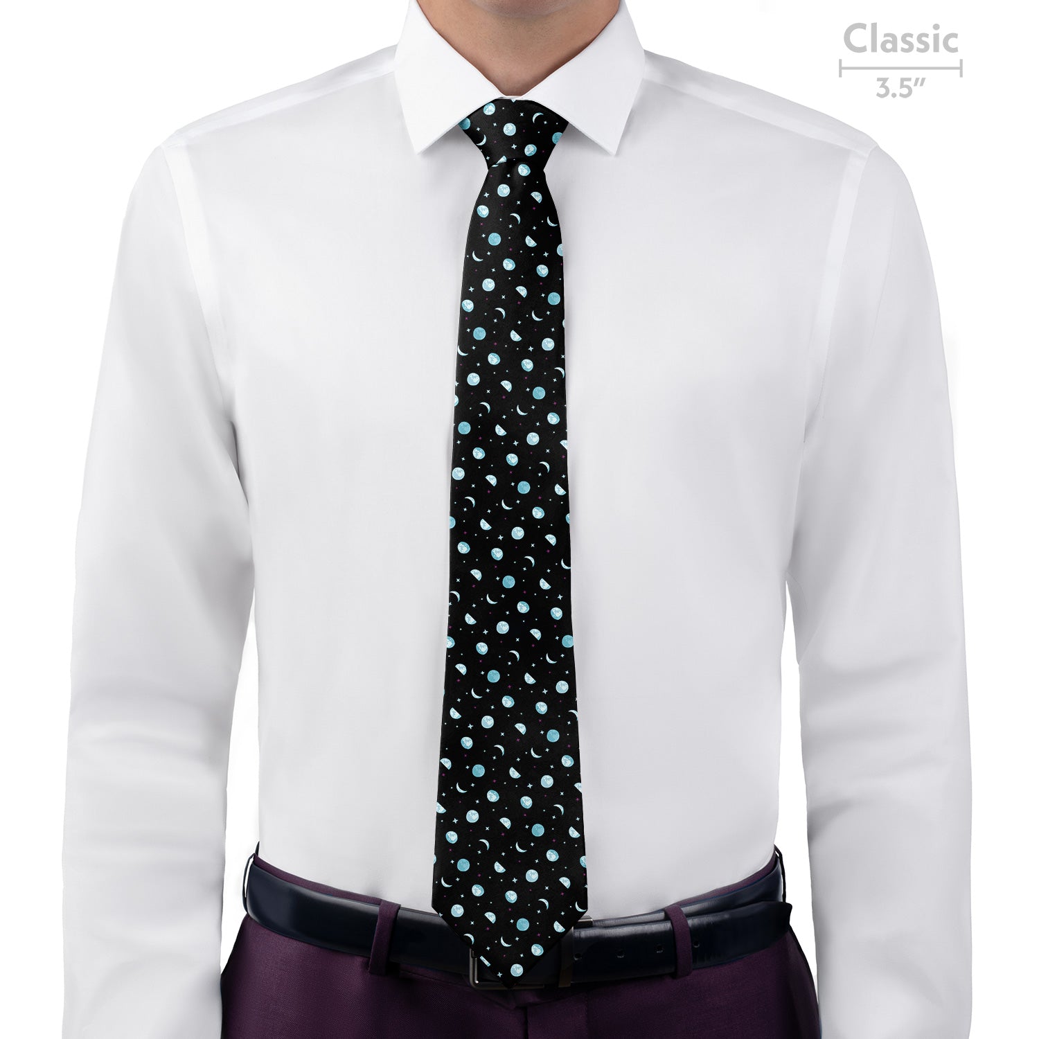 Mini Moons Space Necktie