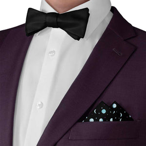 Mini Moons Space Pocket Square