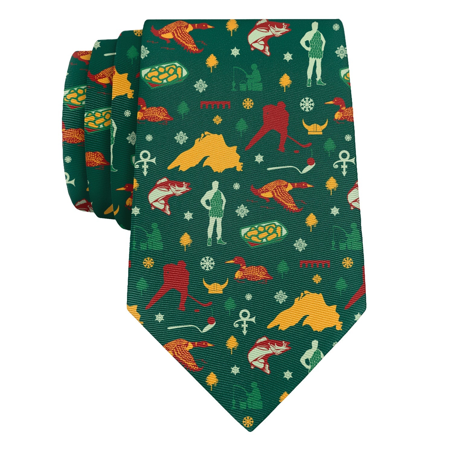 Minnesota State Heritage Necktie - Rolled - Knotty Tie Co.