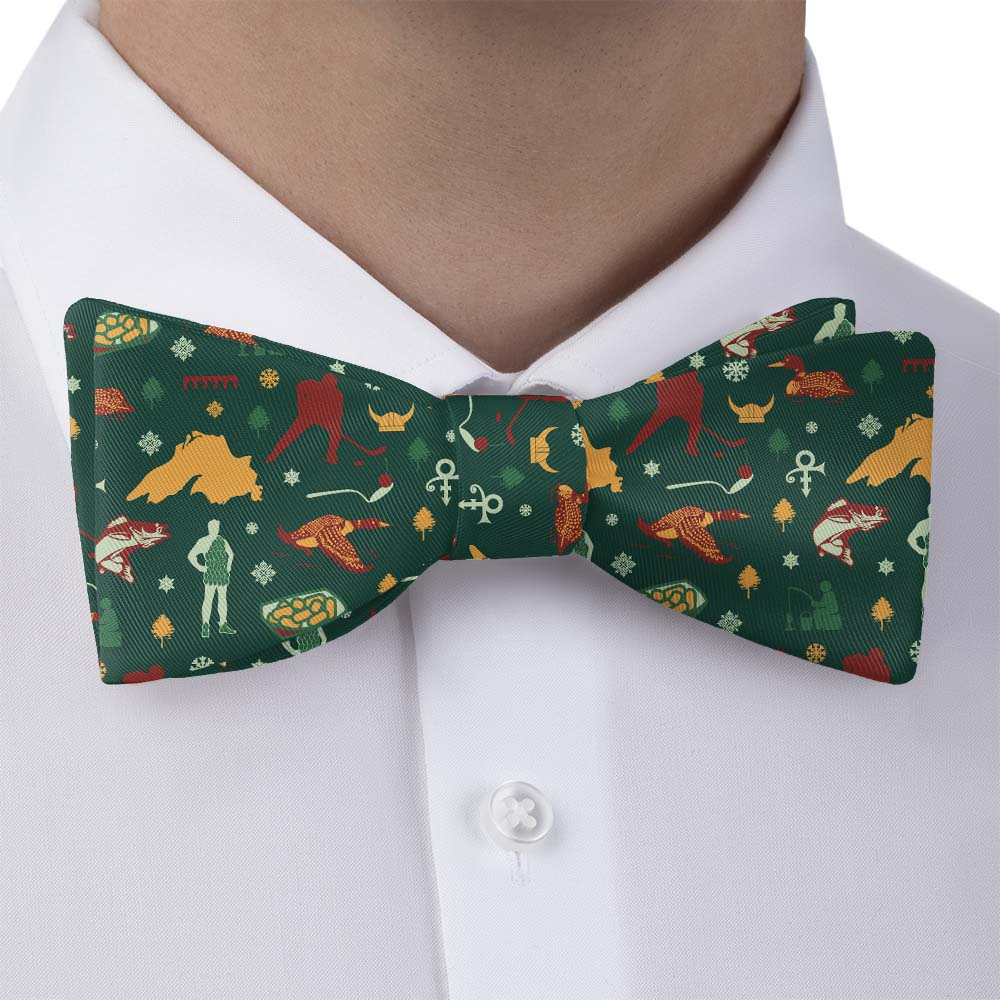 Minnesota State Heritage Bow Tie - Bow Tie with Dress Shirt - Knotty Tie Co.