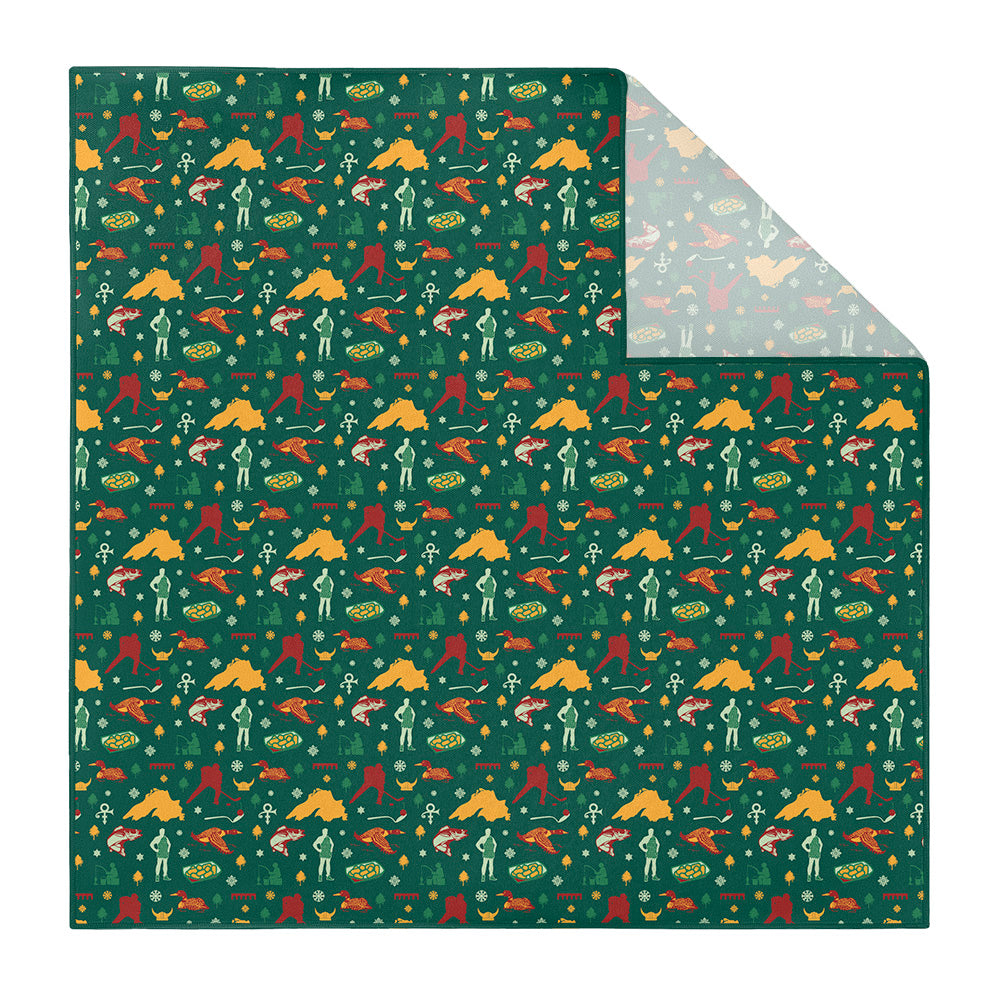 Minnesota State Heritage Pocket Square - Printed - Knotty Tie Co.