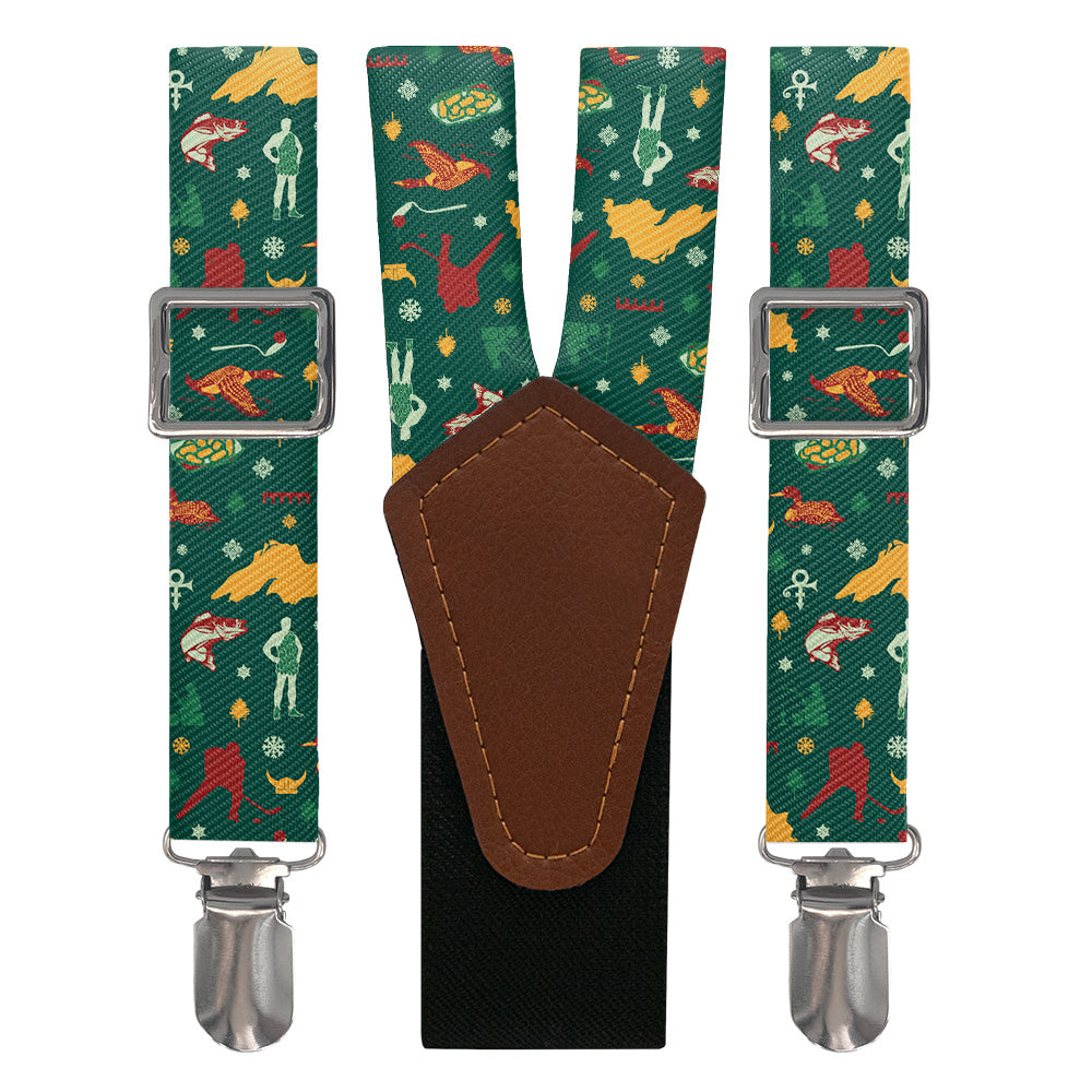 Minnesota State Heritage Suspenders - Main View - Knotty Tie Co.