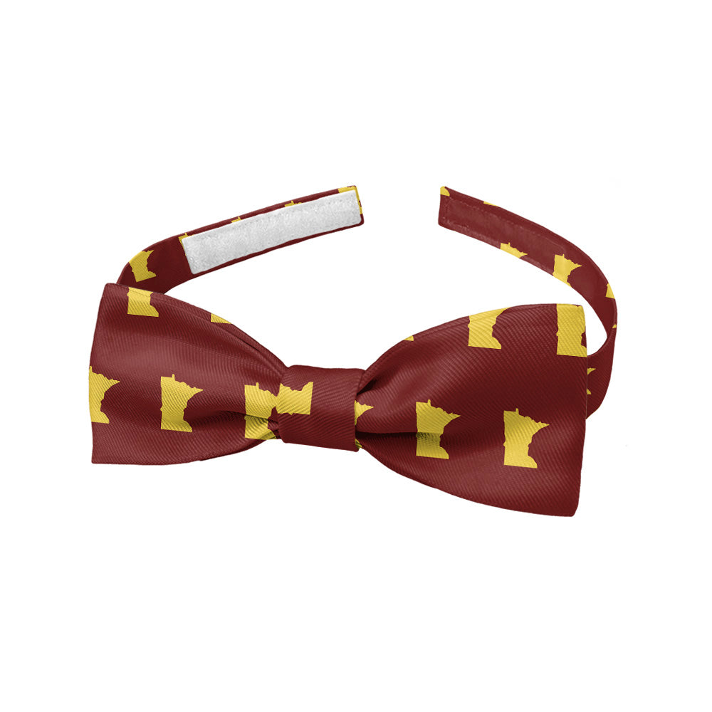 Minnesota State Outline Bow Tie - Baby Pre-Tied 9.5-12.5" -  - Knotty Tie Co.
