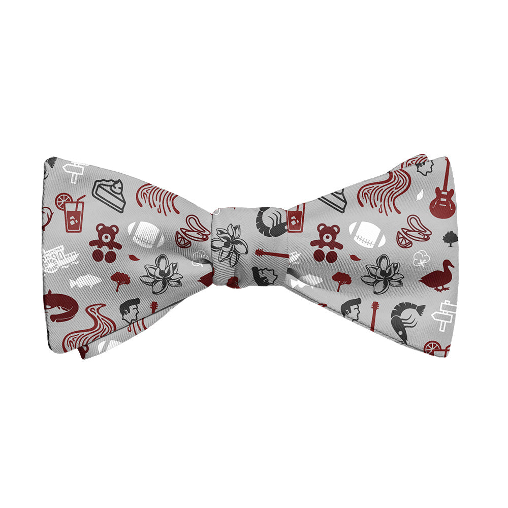 Mississippi State Heritage Bow Tie - Adult Standard Self-Tie 14-18" -  - Knotty Tie Co.