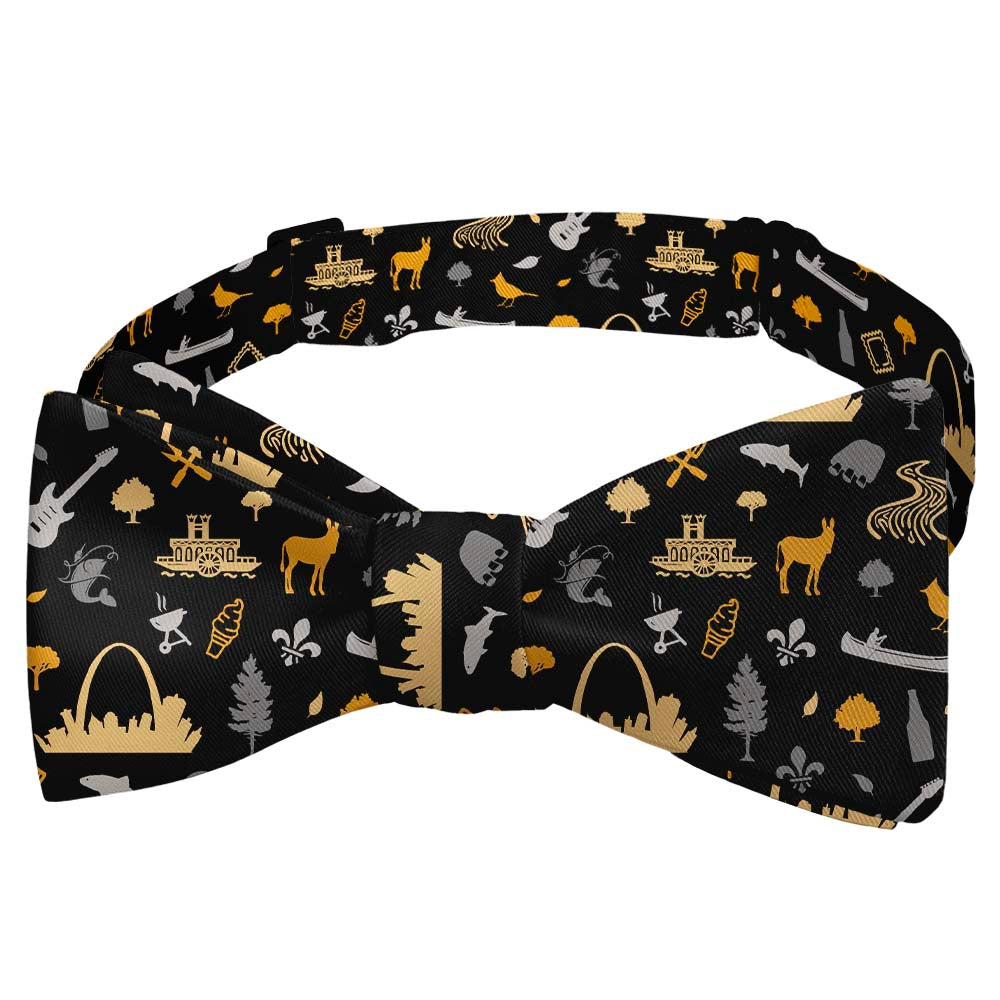 Missouri State Heritage Bow Tie - Self Tie Bow Tie - Knotty Tie Co.