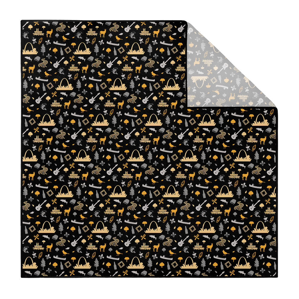 Missouri State Heritage Pocket Square - Printed - Knotty Tie Co.