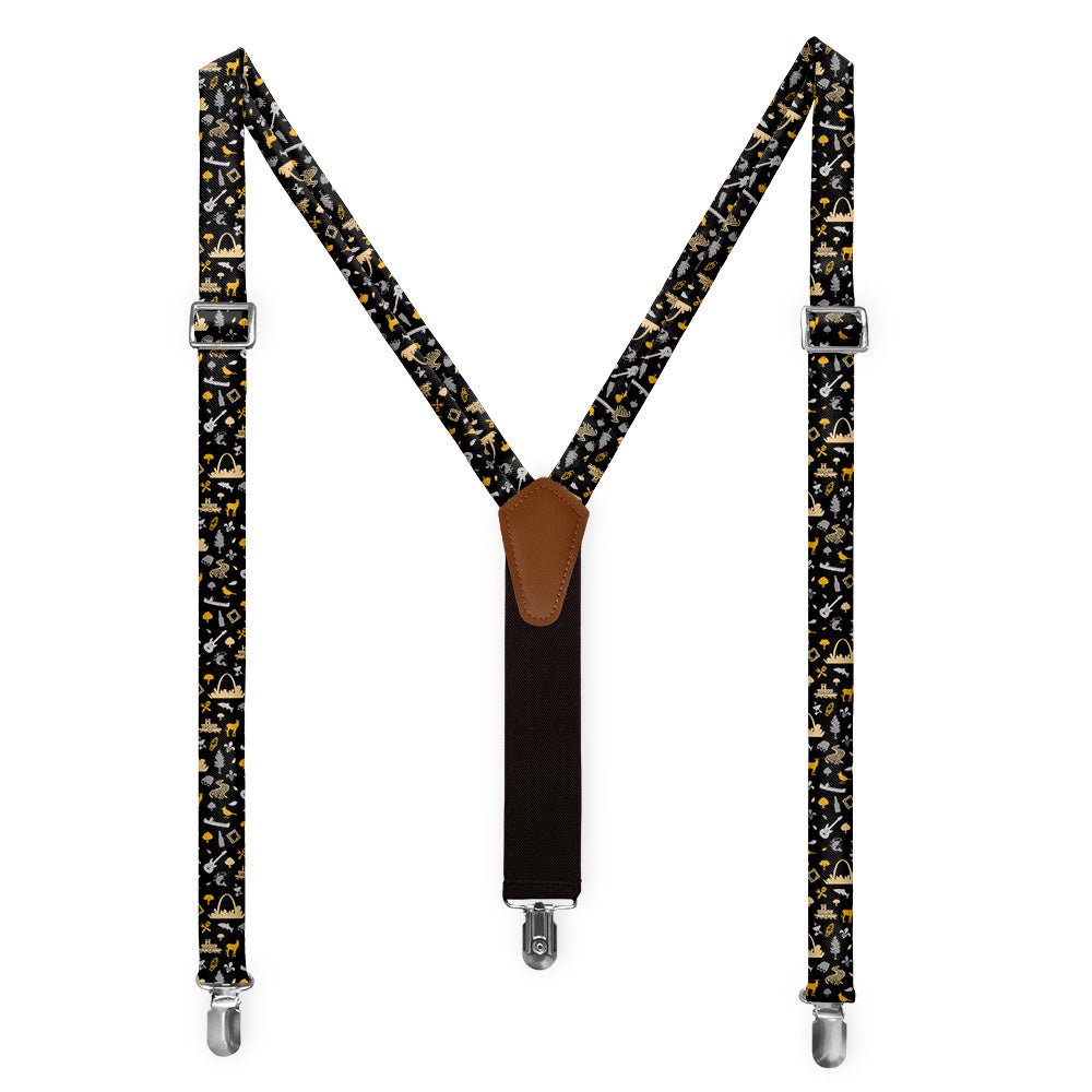 Missouri State Heritage Suspenders - Full Front View - Knotty Tie Co.