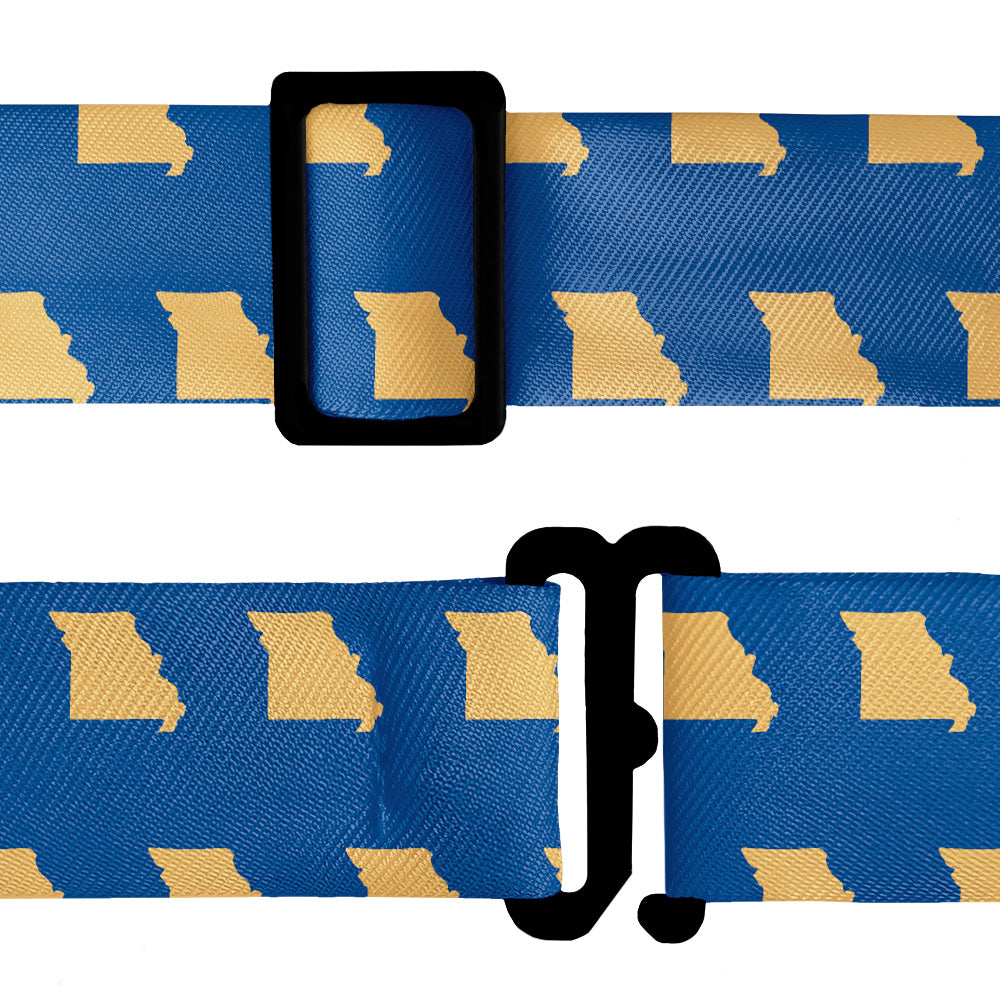 Missouri State Outline Bow Tie - Bow Tie Hardware - Knotty Tie Co.