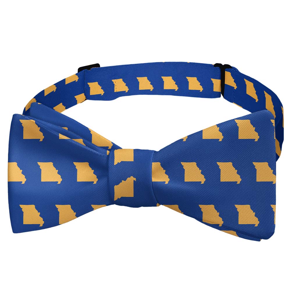 Missouri State Outline Bow Tie - Self Tie Bow Tie - Knotty Tie Co.