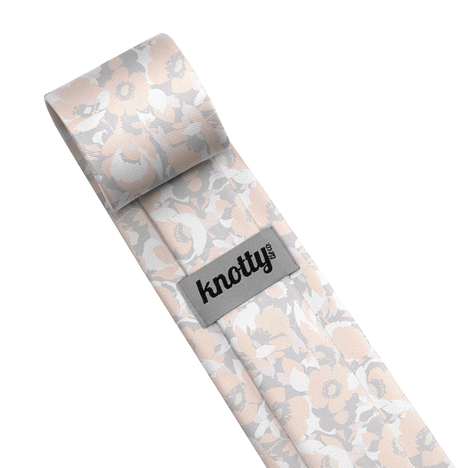 Mod Floral Necktie - Tag - Knotty Tie Co.