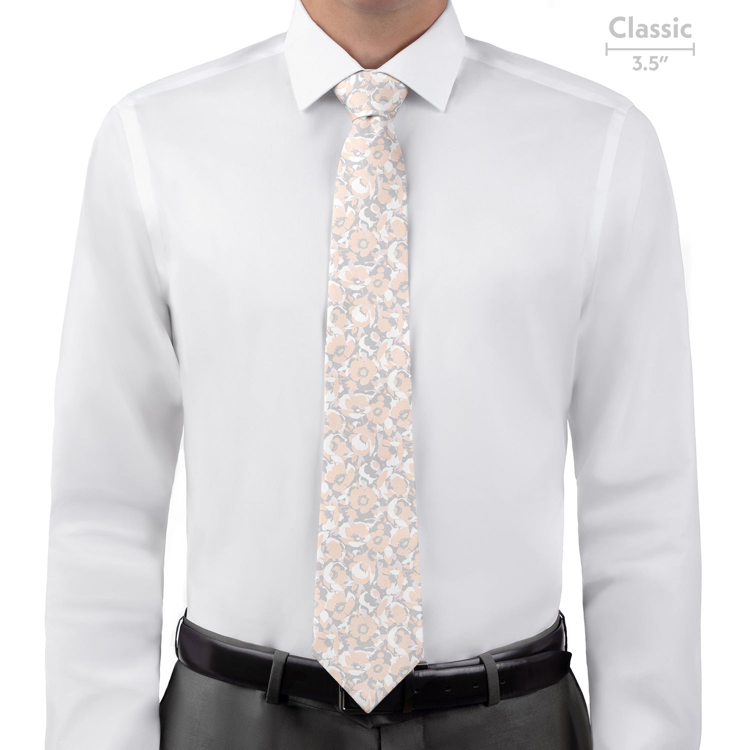 Mod Floral Necktie - Classic - Knotty Tie Co.