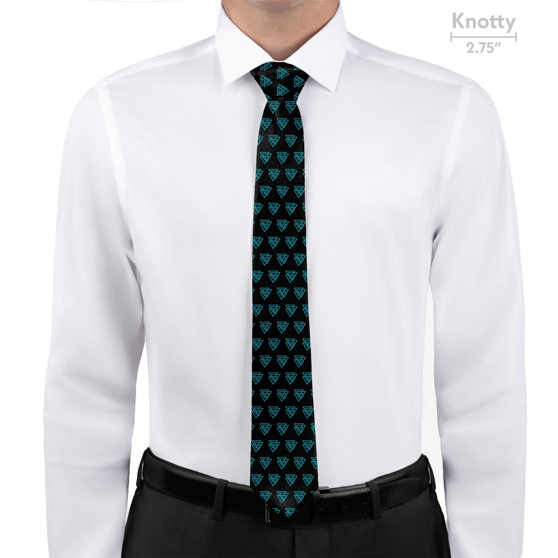 Mod Triangles Necktie - Knotty - Knotty Tie Co.