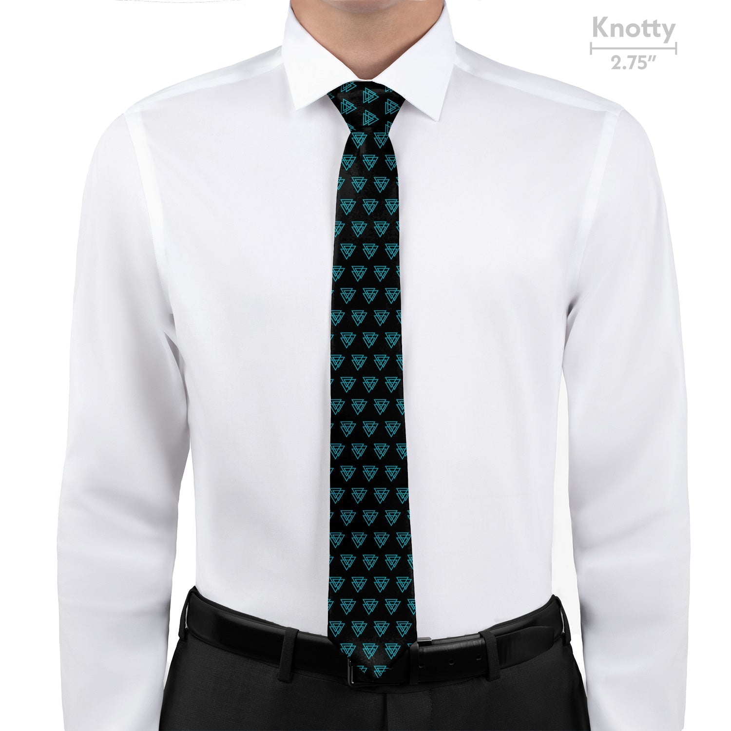 Mod Triangles Necktie - Knotty - Knotty Tie Co.