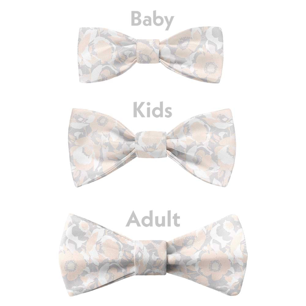 Mod Floral Bow Tie - Bow Sizes - Knotty Tie Co.