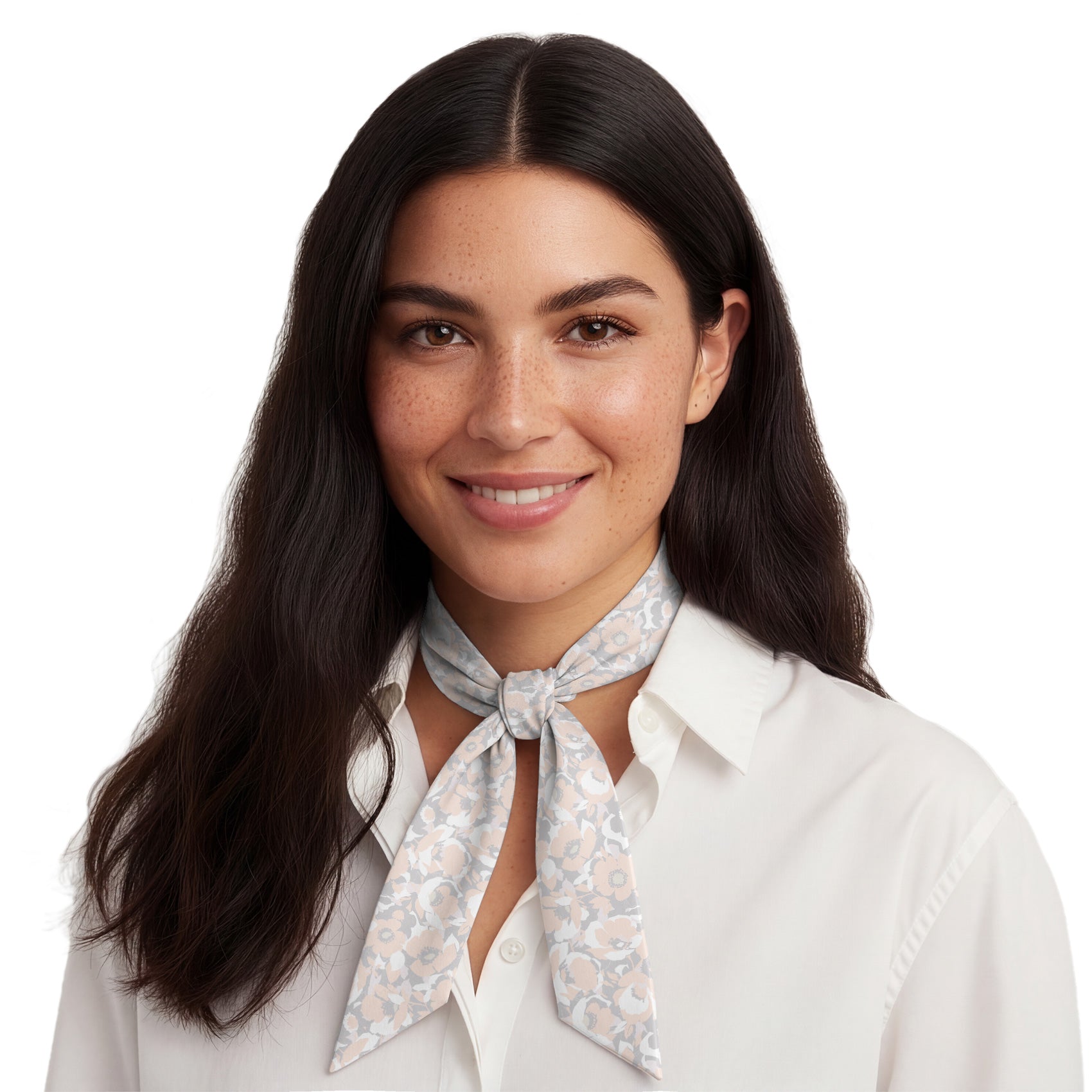 Mod Floral Hair Scarf - Neck Scarves - Knotty Tie Co.