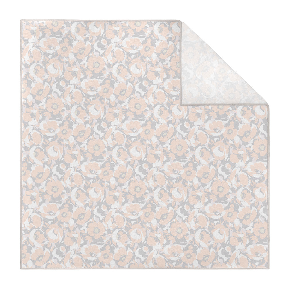 Mod Floral Pocket Square - Printed - Knotty Tie Co.