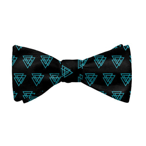 Mod Triangles Bow Tie - Adult Standard Self-Tie 14-18" -  - Knotty Tie Co.