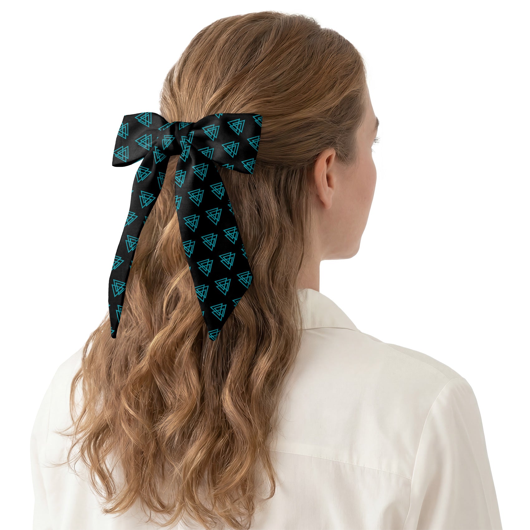 Mod Triangles Hair Scarf - Hair Scarf - Knotty Tie Co.