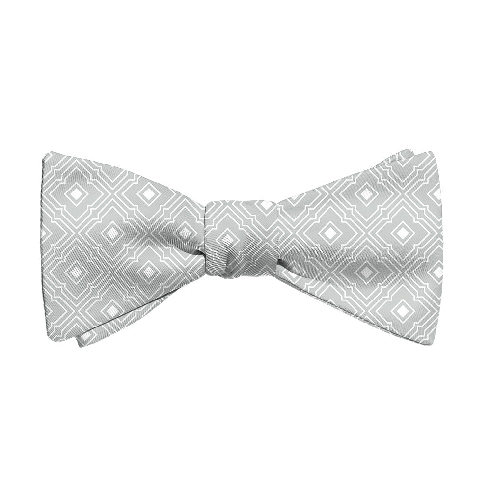Monroe Geometric Bow Tie - Adult Standard Self-Tie 14-18" -  - Knotty Tie Co.