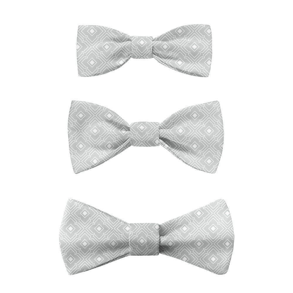 Monroe Geometric Bow Tie -  -  - Knotty Tie Co.