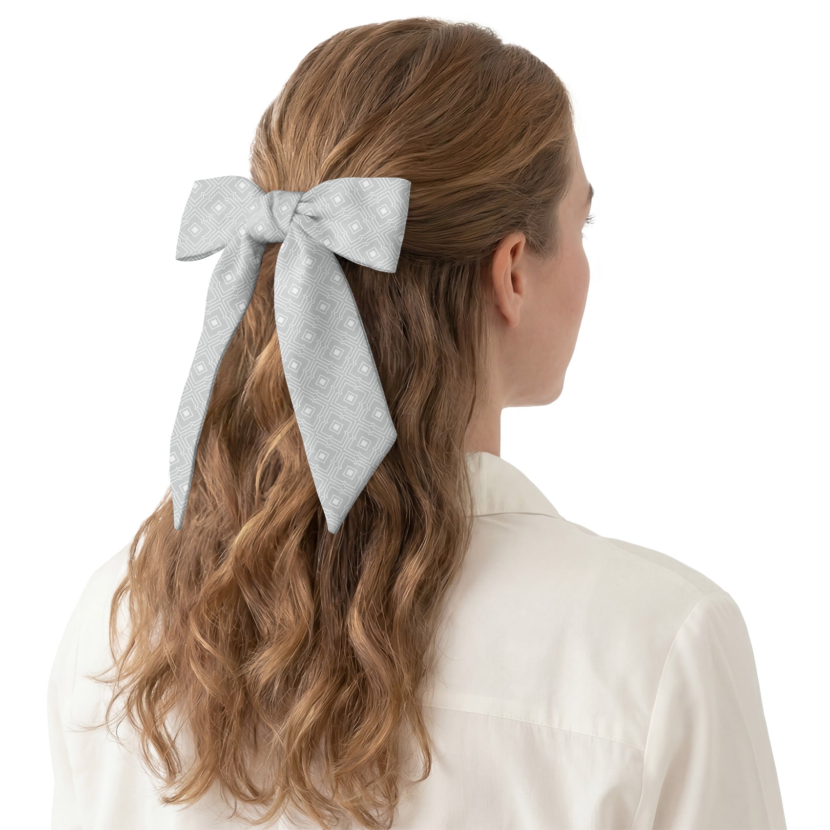 Monroe Geometric Hair Scarf - Hair Scarf - Knotty Tie Co.