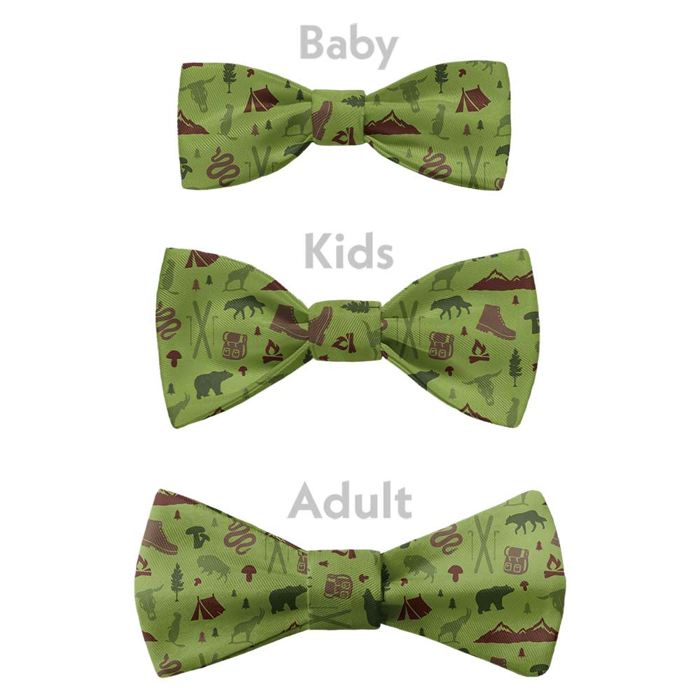 Montana State Heritage Bow Tie - Bow Sizes - Knotty Tie Co.