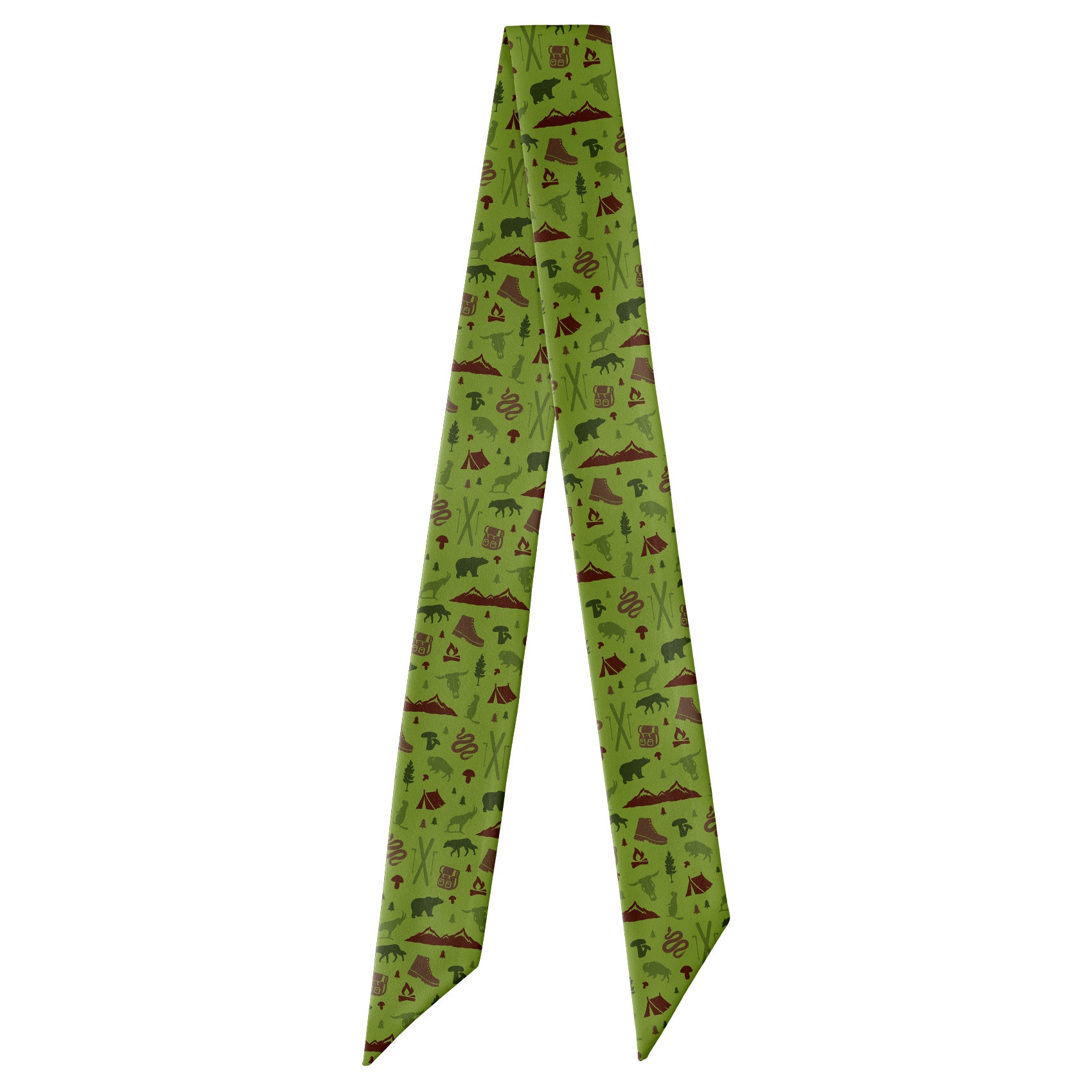 Montana State Heritage Hair Scarf - Full View of Hair Scarf - Knotty Tie Co.