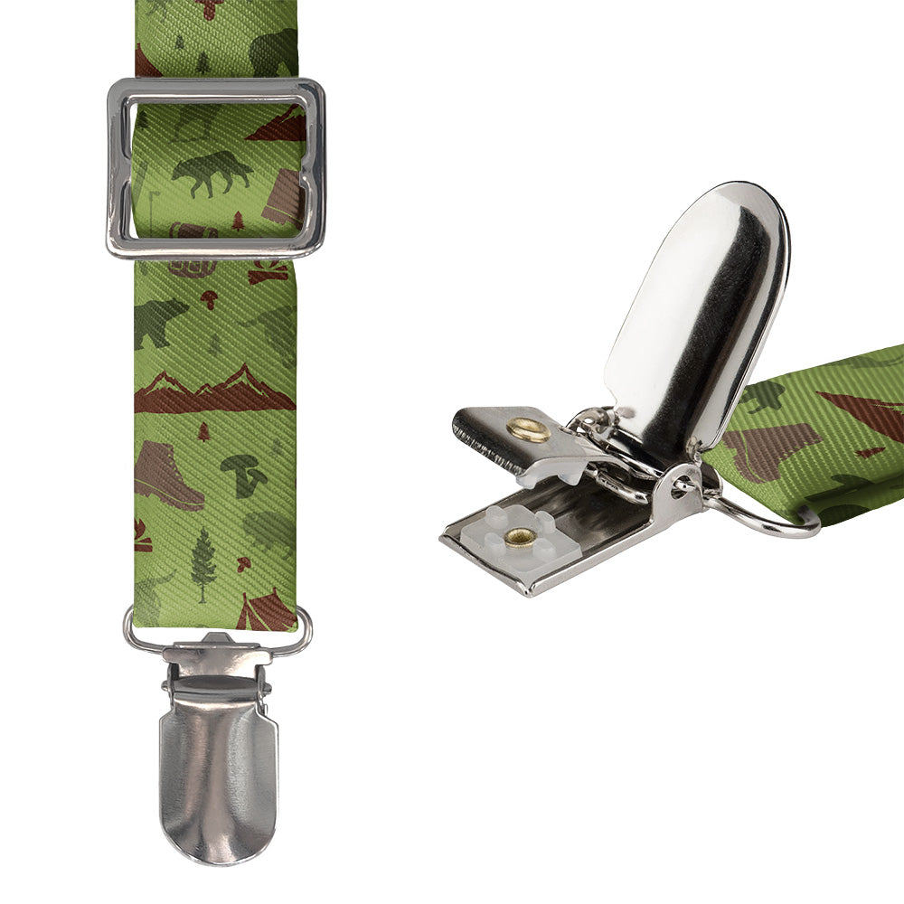 Montana State Heritage Suspenders - Hardware and Strap - Knotty Tie Co.