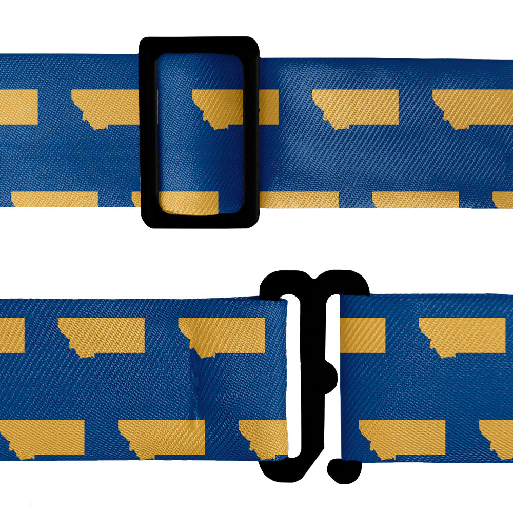 Montana State Outline Bow Tie - Bow Tie Hardware - Knotty Tie Co.