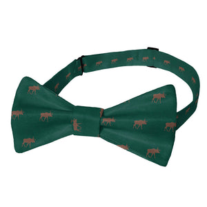 Moose Bow Tie - Adult Pre-Tied 12-22" -  - Knotty Tie Co.