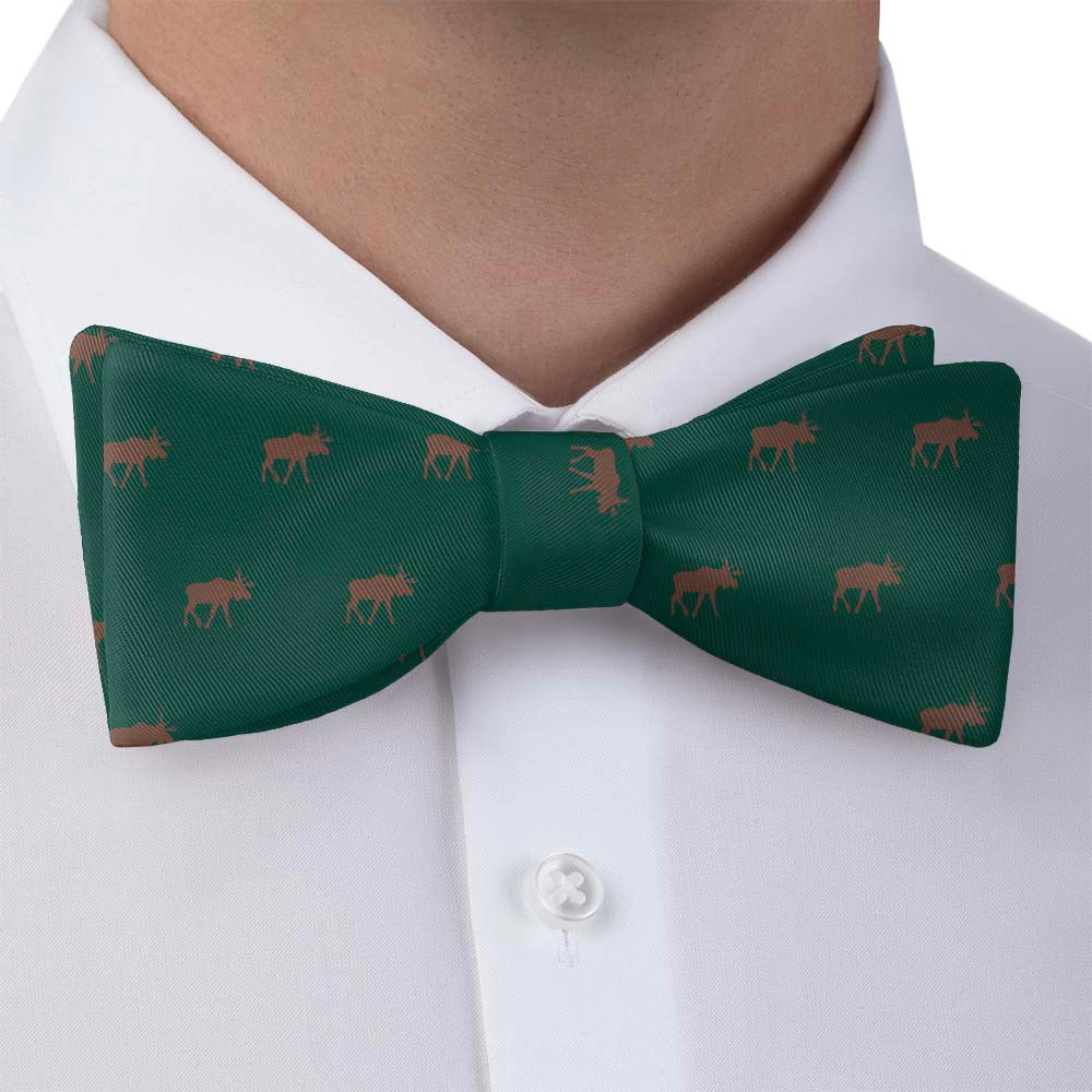 Moose Bow Tie - Self Tie Bow Tie - Knotty Tie Co.