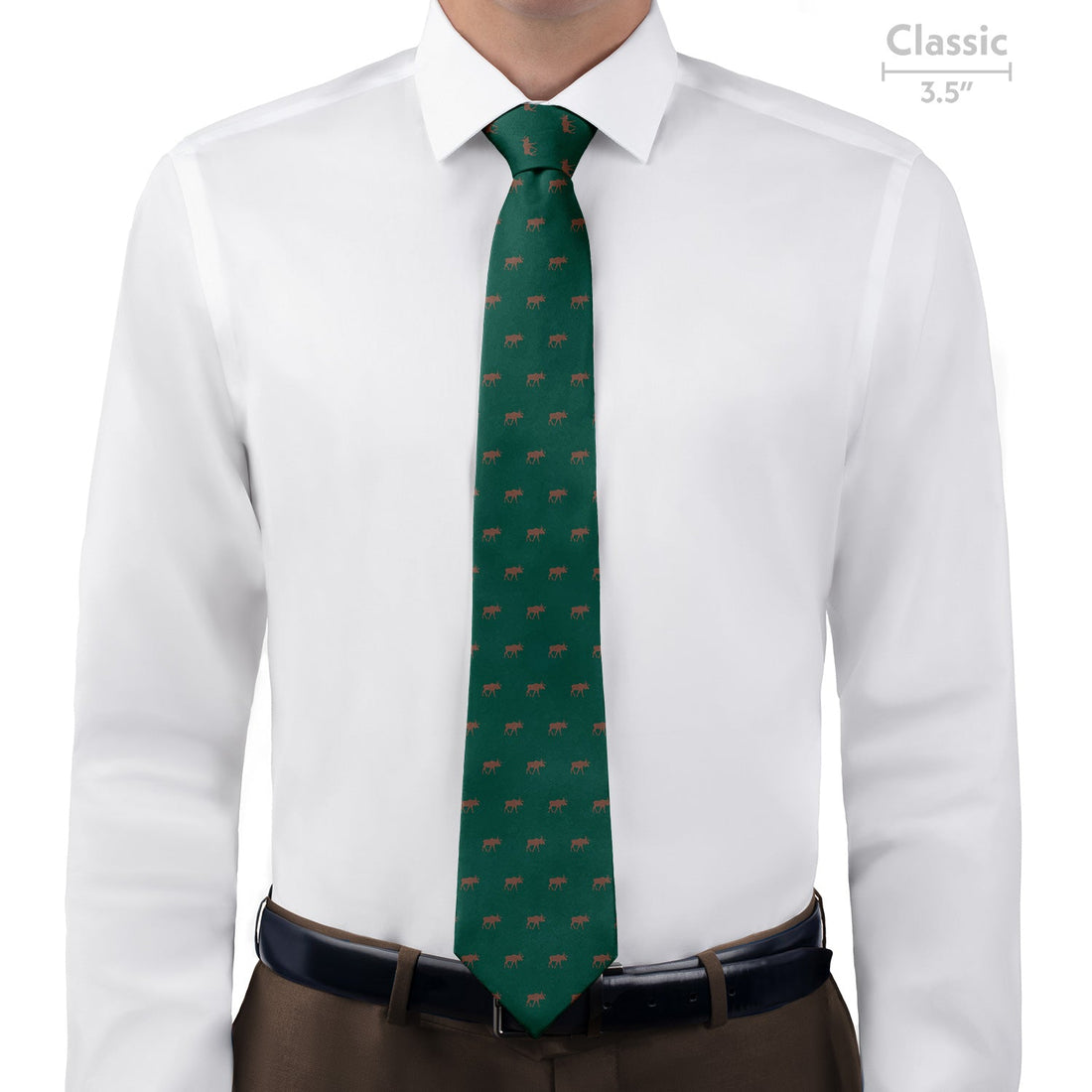 Moose Necktie - Classic - Knotty Tie Co.