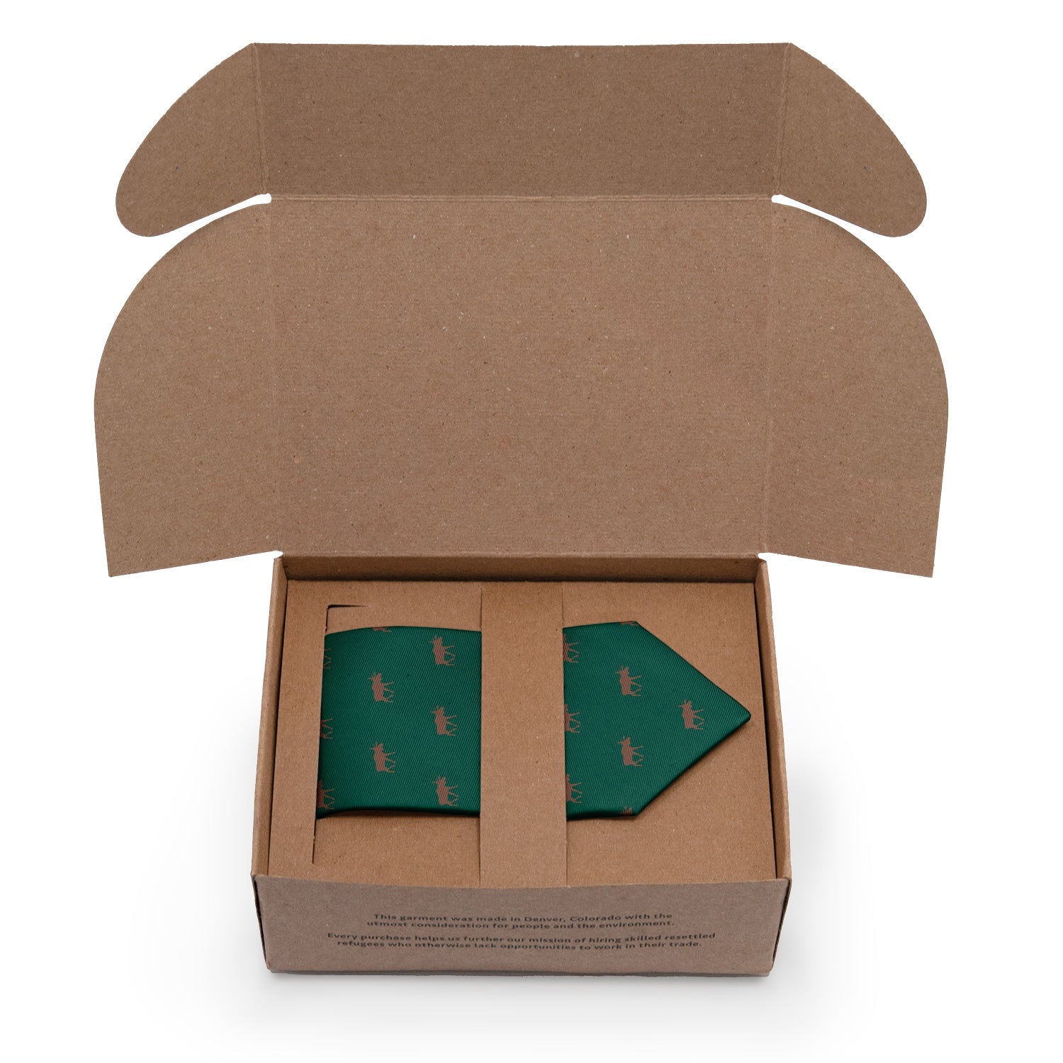 Moose Necktie - Packaging - Knotty Tie Co.