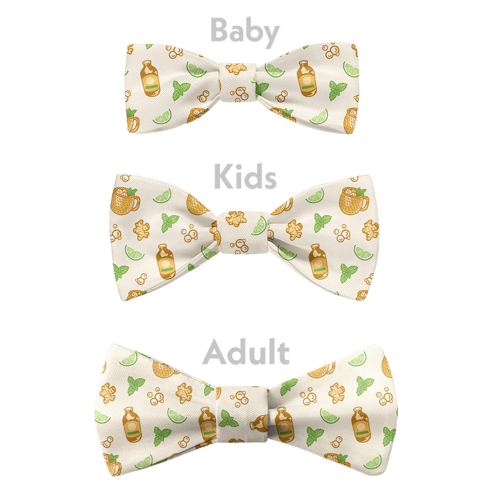Moscow Mule Bow Tie - Bow Sizes - Knotty Tie Co.
