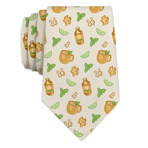 Moscow Mule Necktie - Rolled - Knotty Tie Co.