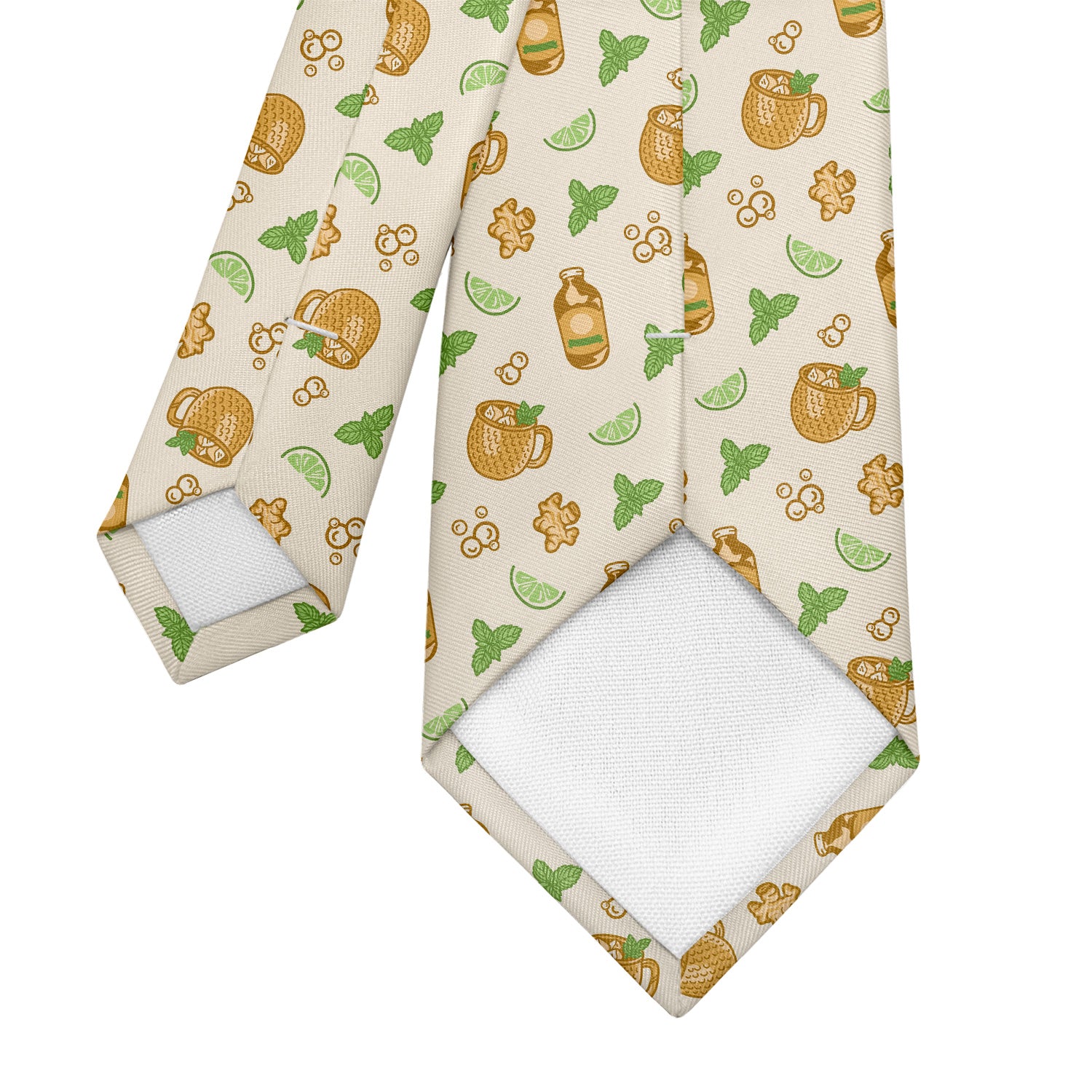 Moscow Mule Necktie - Tipping - Knotty Tie Co.