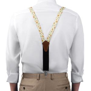 Moscow Mule Suspenders - On Model Front View - Knotty Tie Co.