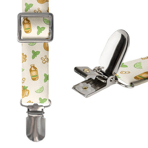 Moscow Mule Suspenders - Hardware and Strap - Knotty Tie Co.