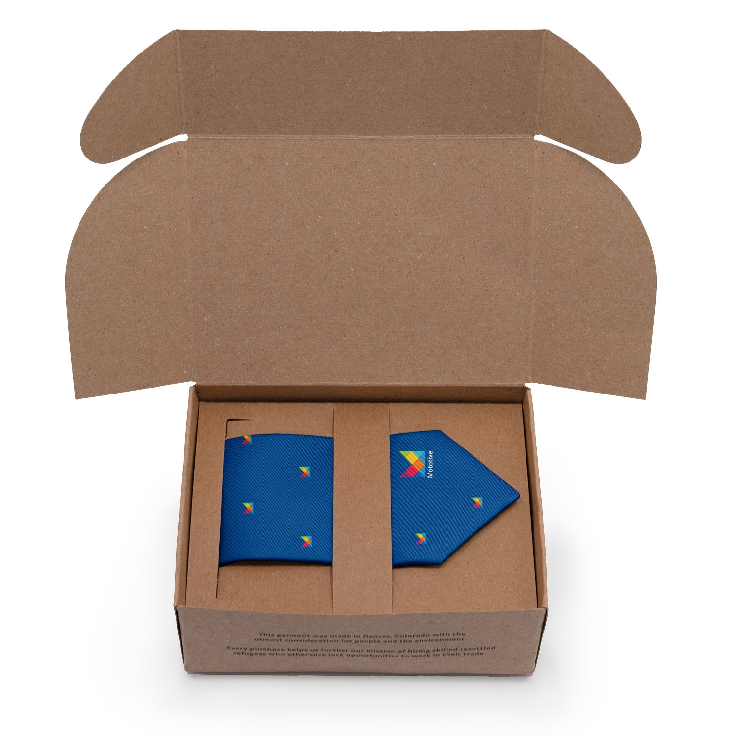 Sample Necktie - Kraft Packaging - Knotty Tie Co.